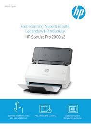HP ScanJet Pro 2000 s2 Sheet-feed Scanner