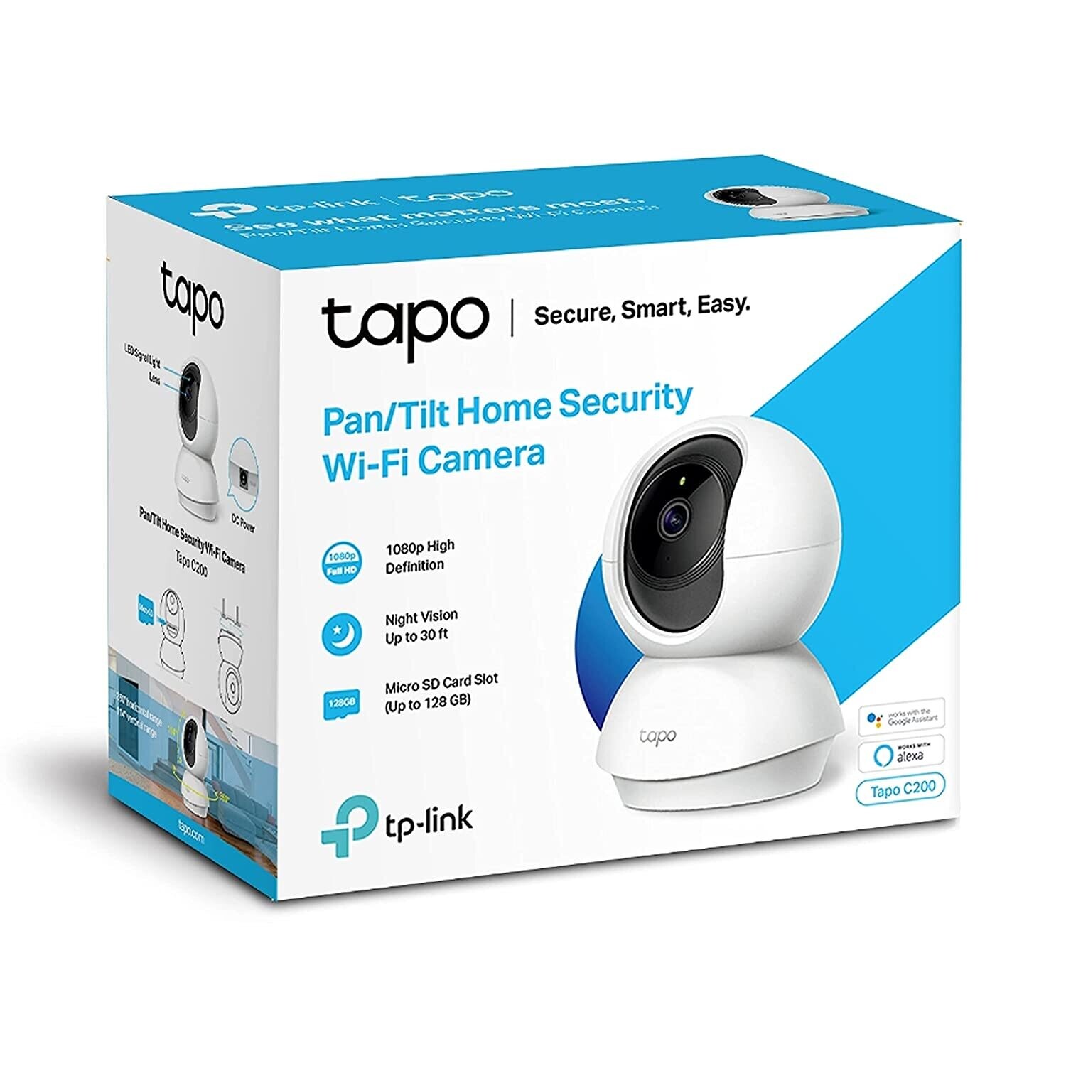TP-Link Tapo C200 Pan/Tilt Home Security Wi-Fi Camera