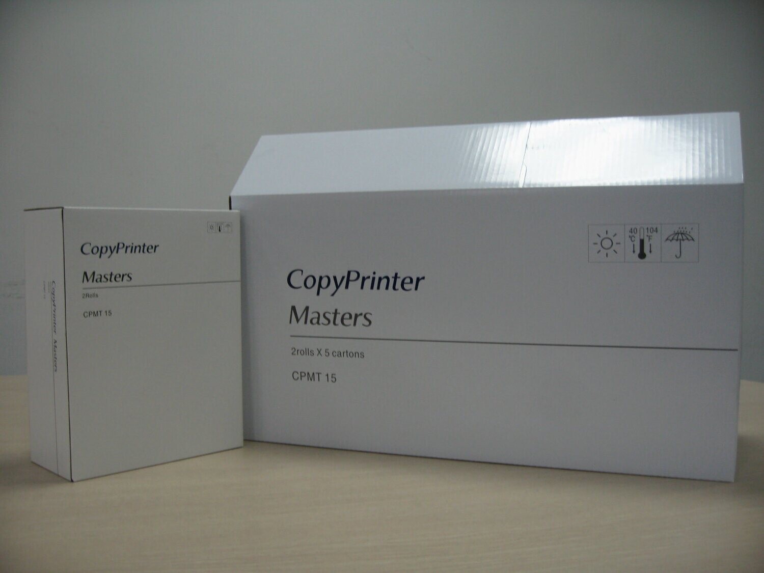 Copy Printer CPMT 15 Master Roll, Twin Pack