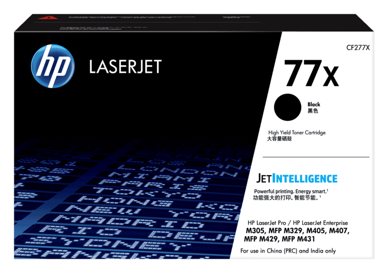 HP 77X Black Toner Cartridge