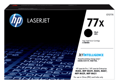 HP 77X Black Toner Cartridge