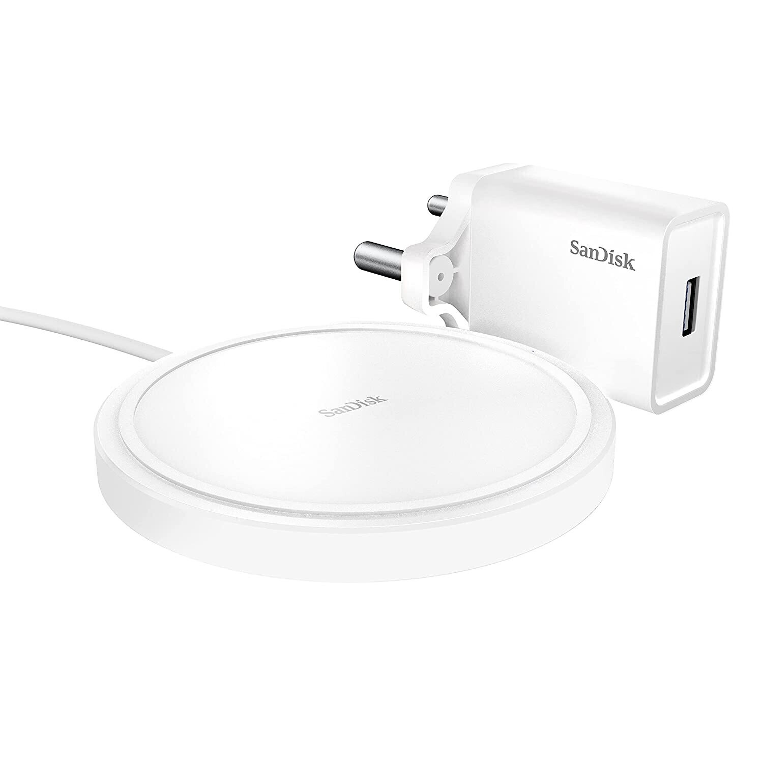 SanDisk iXpand Wireless 15W Charger with QC 3.0 Adapter Included
