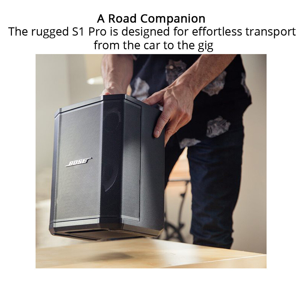 Bose S1 Pro Wireless Bluetooth Speaker, Black Bose S1 Pro Wireless Bluetooth Speaker, Black