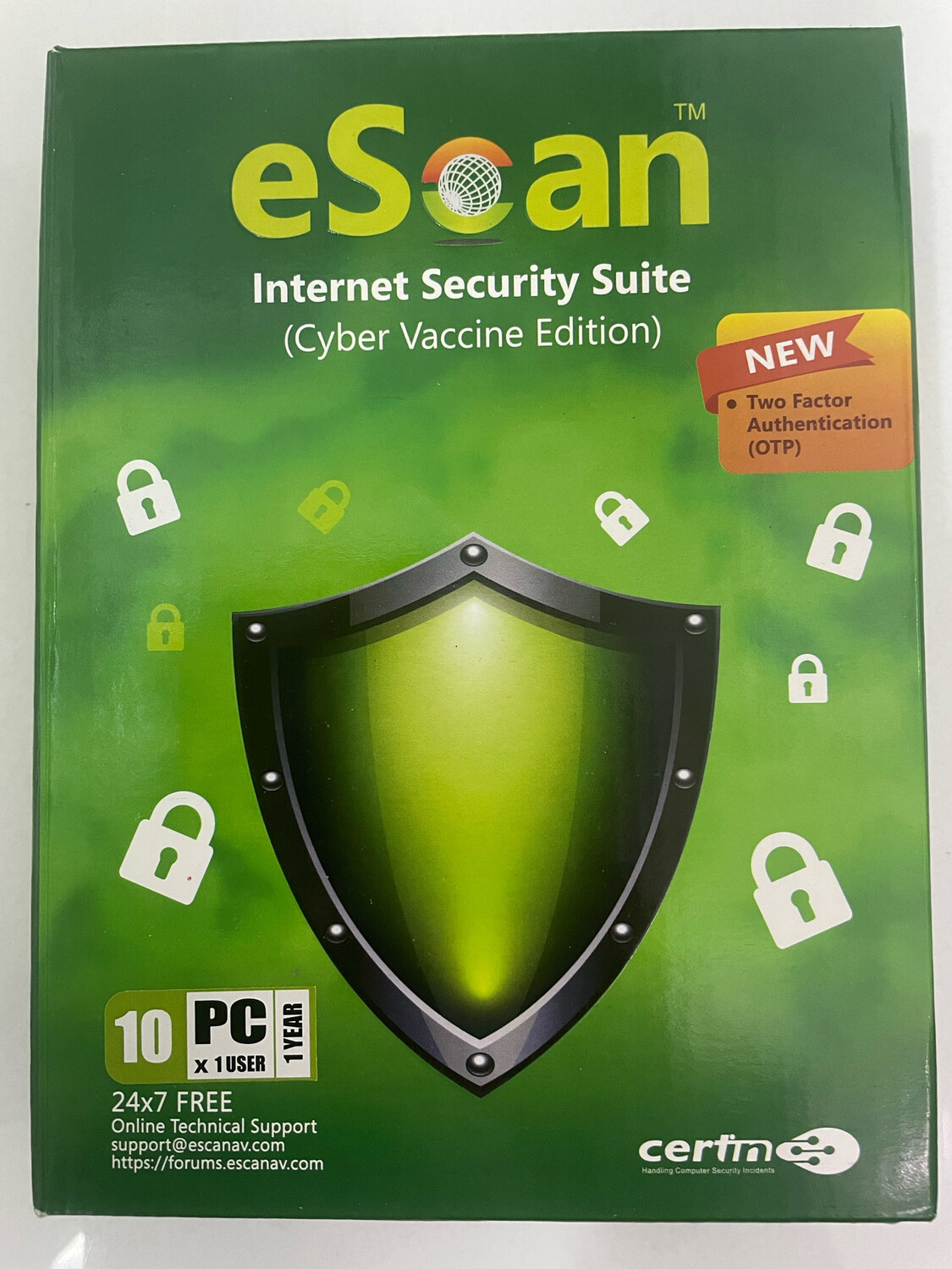 New v22x, 10 User, 1 Year, eScan Internet Security New v22x, 10 User, 1 Year, eScan Internet Security