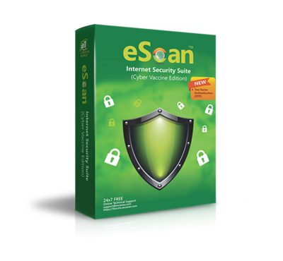 New v22x, 1 User, 1 Year, eScan Internet Security