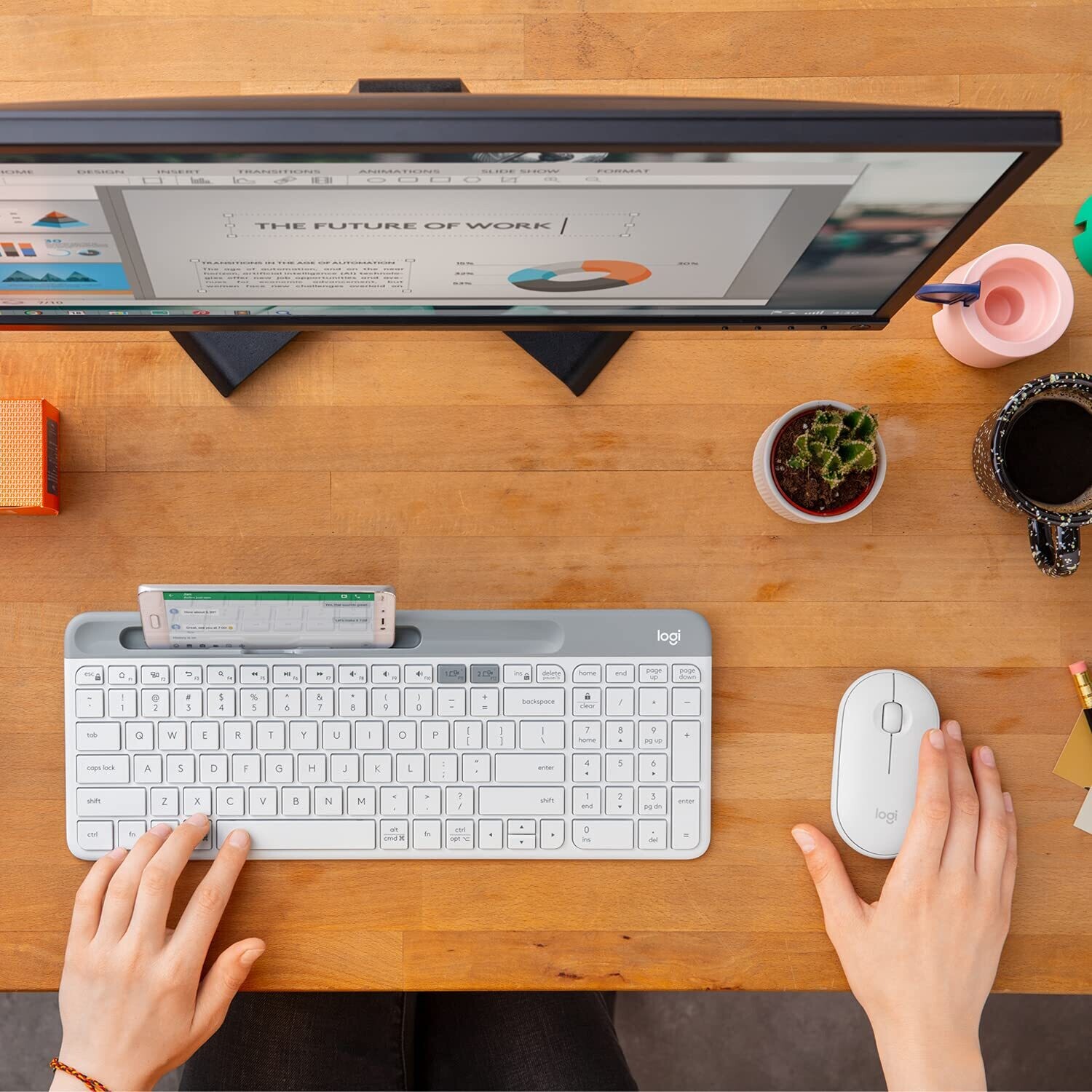 Logitech K580 Slim Multi-Device Wireless Keyboard Logitech K580 Slim Multi-Device Wireless Keyboard