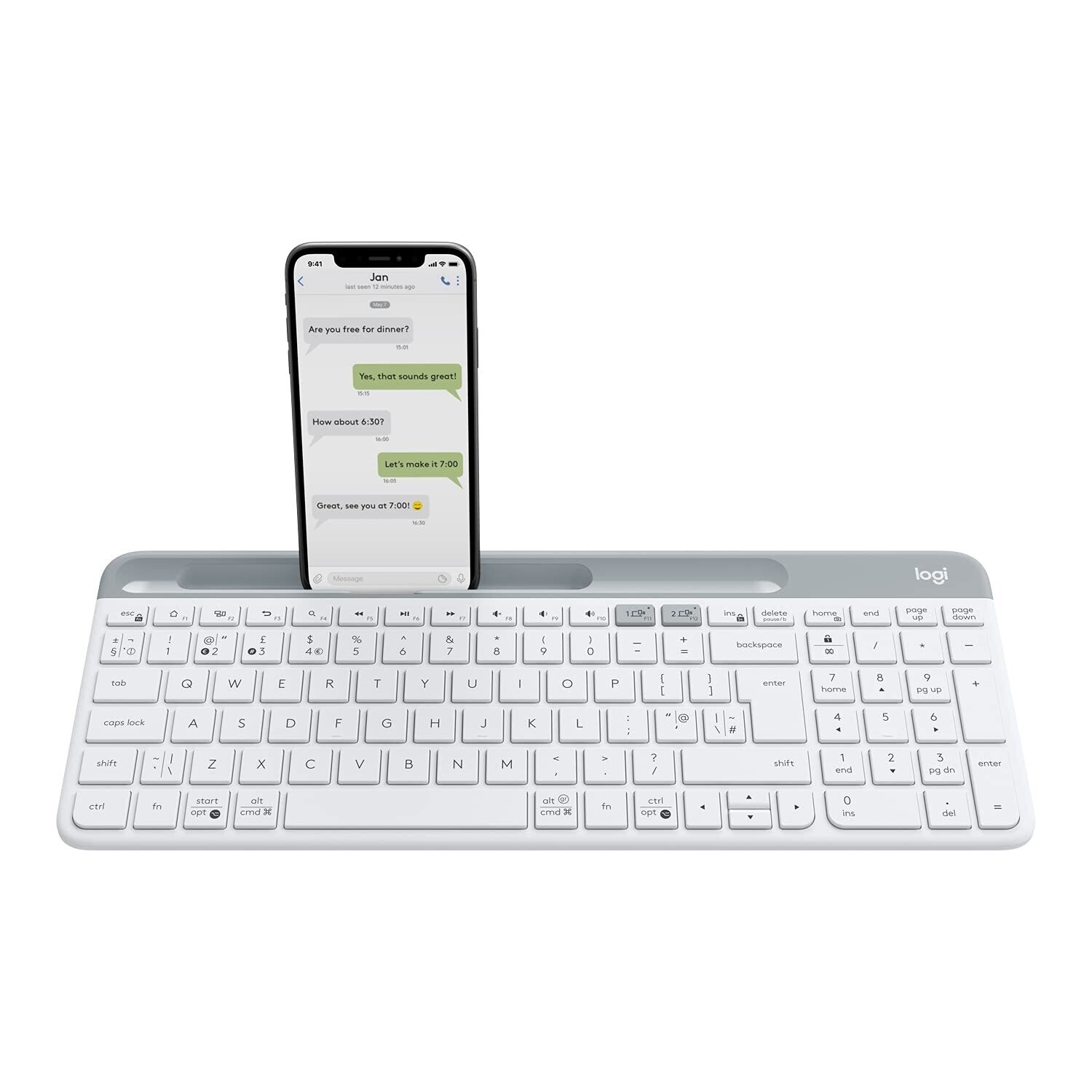 Logitech K580 Slim Multi-Device Wireless Keyboard Logitech K580 Slim Multi-Device Wireless Keyboard