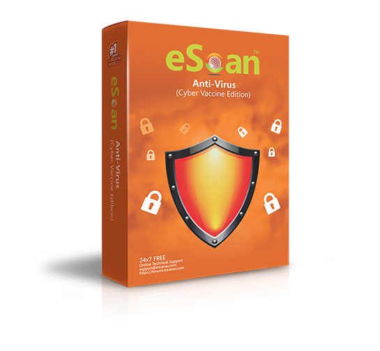 New v22x, 10 User, 1 Year, eScan Anti-Virus Security