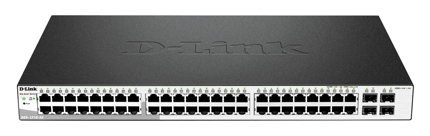 D-Link DGS-1210-52 Smart 48-Port Switch
