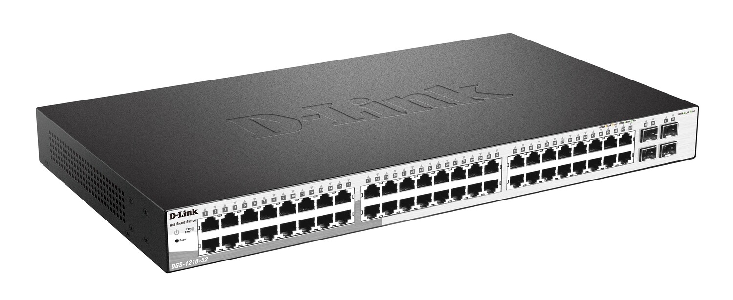 D-Link DGS-1210-52 Smart 48-Port Switch