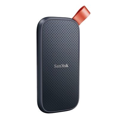 SanDisk Portable SSD 520MB/s R, for PC & MAC, 1TB, Black