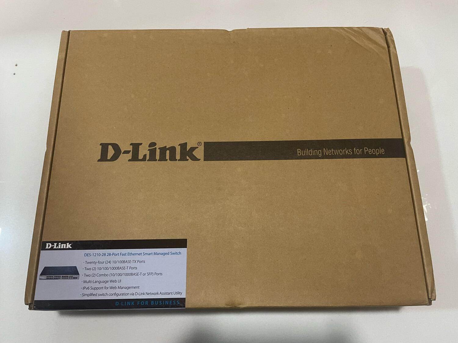 D-Link DES-1210-28 28-Port Ethernet Smart Managed Switch