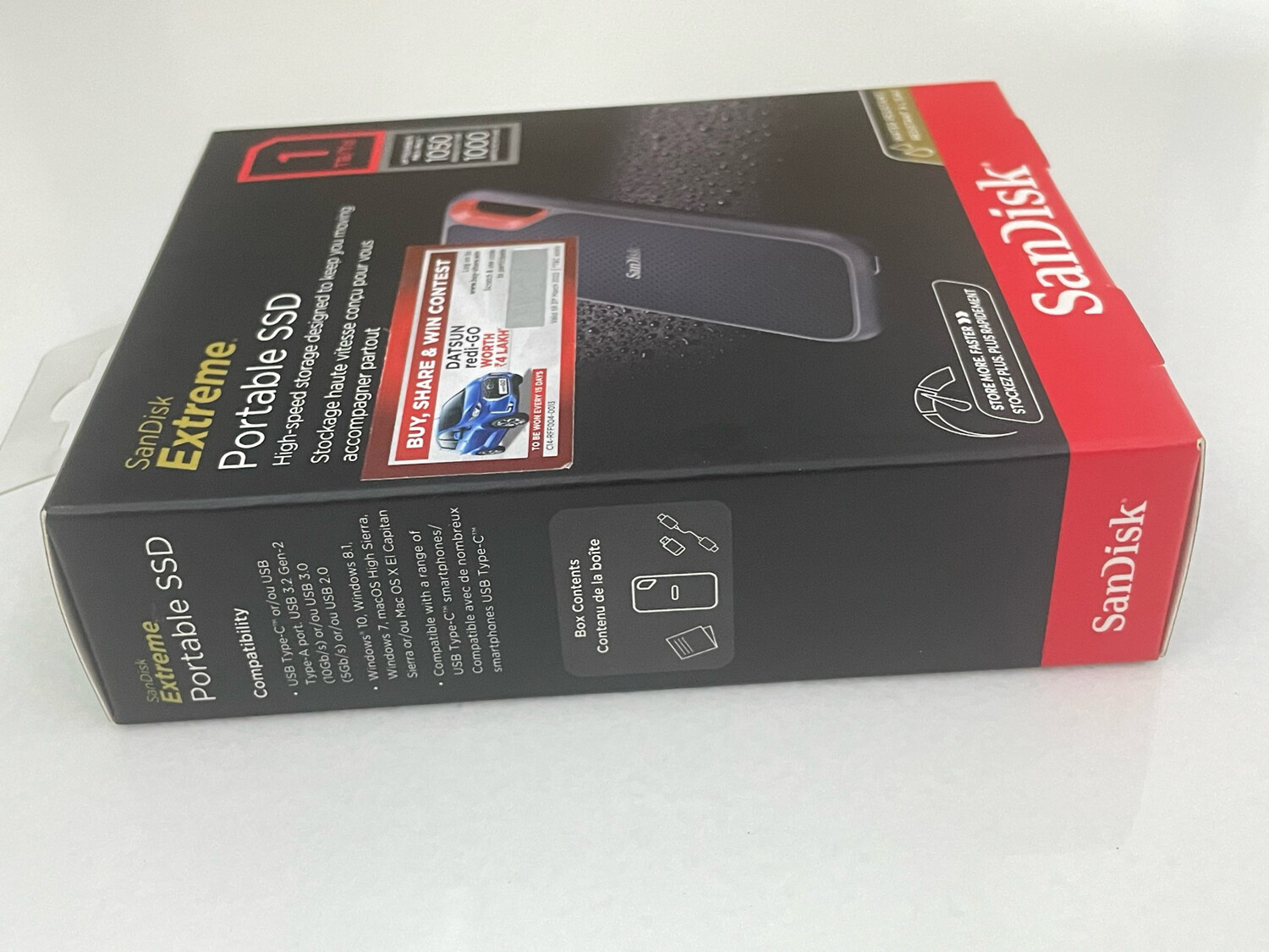 SanDisk 1TB Extreme Portable SSD SanDisk 1TB Extreme Portable SSD