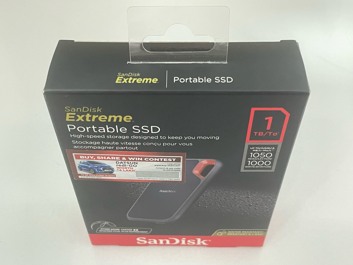 SanDisk 1TB Extreme Portable SSD SanDisk 1TB Extreme Portable SSD