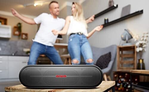 Aiwa SB-X350J Compact high Performance Desk Speaker, Medium