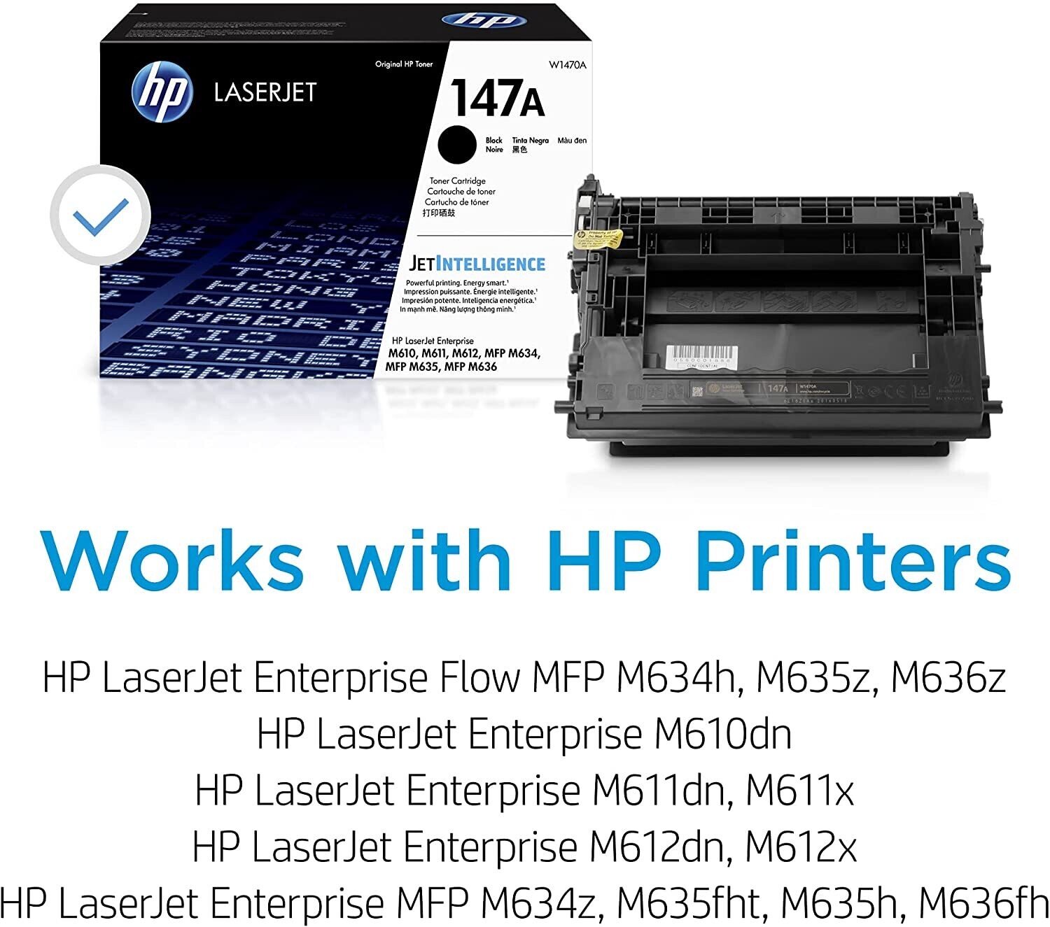 HP 147A Black Toner Cartridge