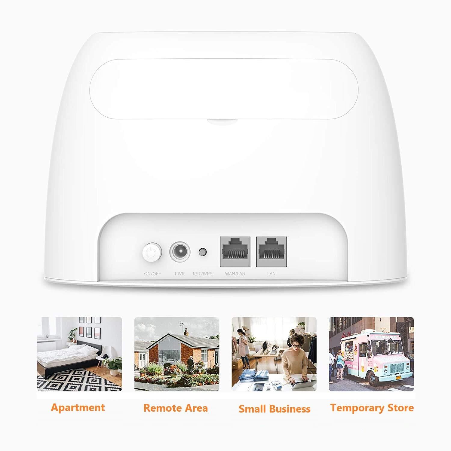 Tenda 4G03 N300 Wi-Fi 4G LTE Router