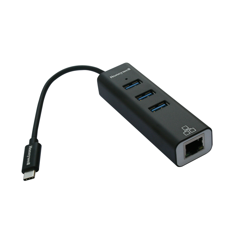 Honeywell Type-C to USB 3.0 with Gigabit Ethernet Adapter Honeywell Type-C to USB 3.0 with Gigabit Ethernet Adapter