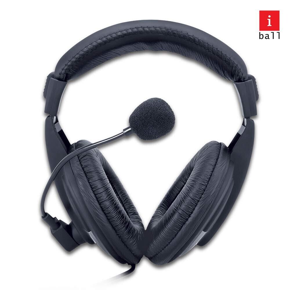 Headphones with mic iball sale