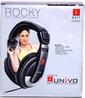 IBall Rocky Headset With Mic Rs.590 LT Online Store