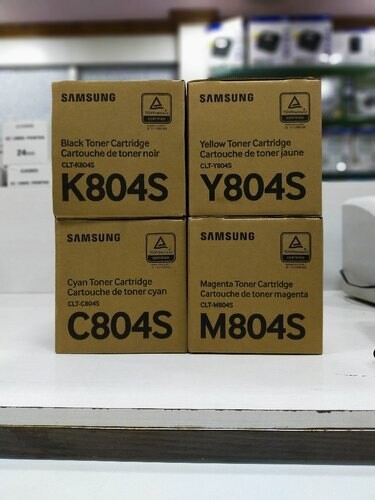 Samsung CLT-C804S Cyan Toner Cartridge Samsung CLT-C804S Cyan Toner Cartridge