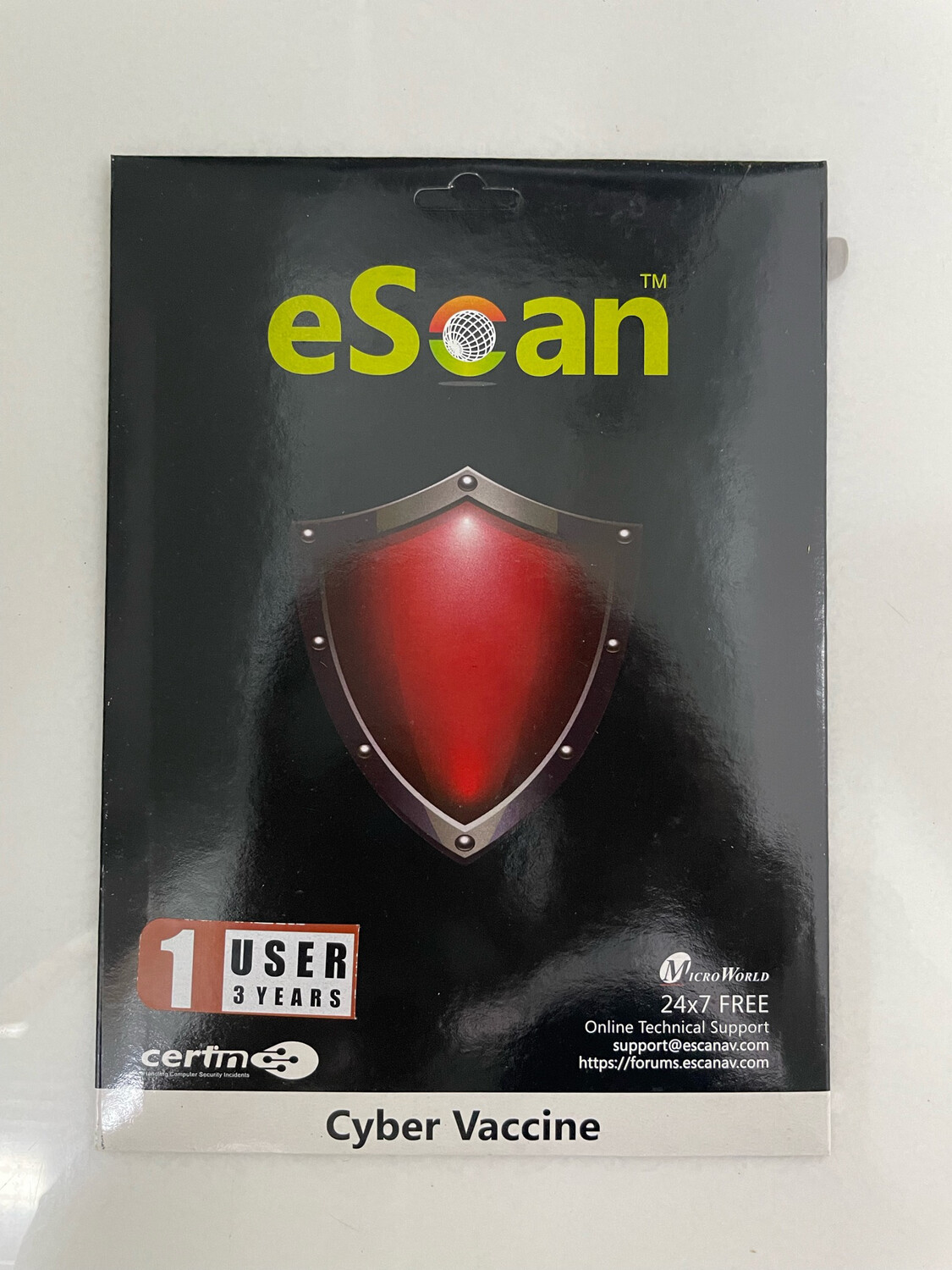 New v22x, 1 User, 3 Year, eScan Anti-Virus Security