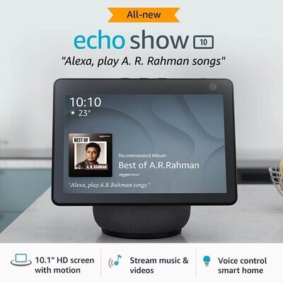 Amazon Alexa Eco show  10 ,  Black