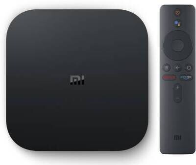Mi Box 4k Ultra  Media Streaming Device  (Black)
