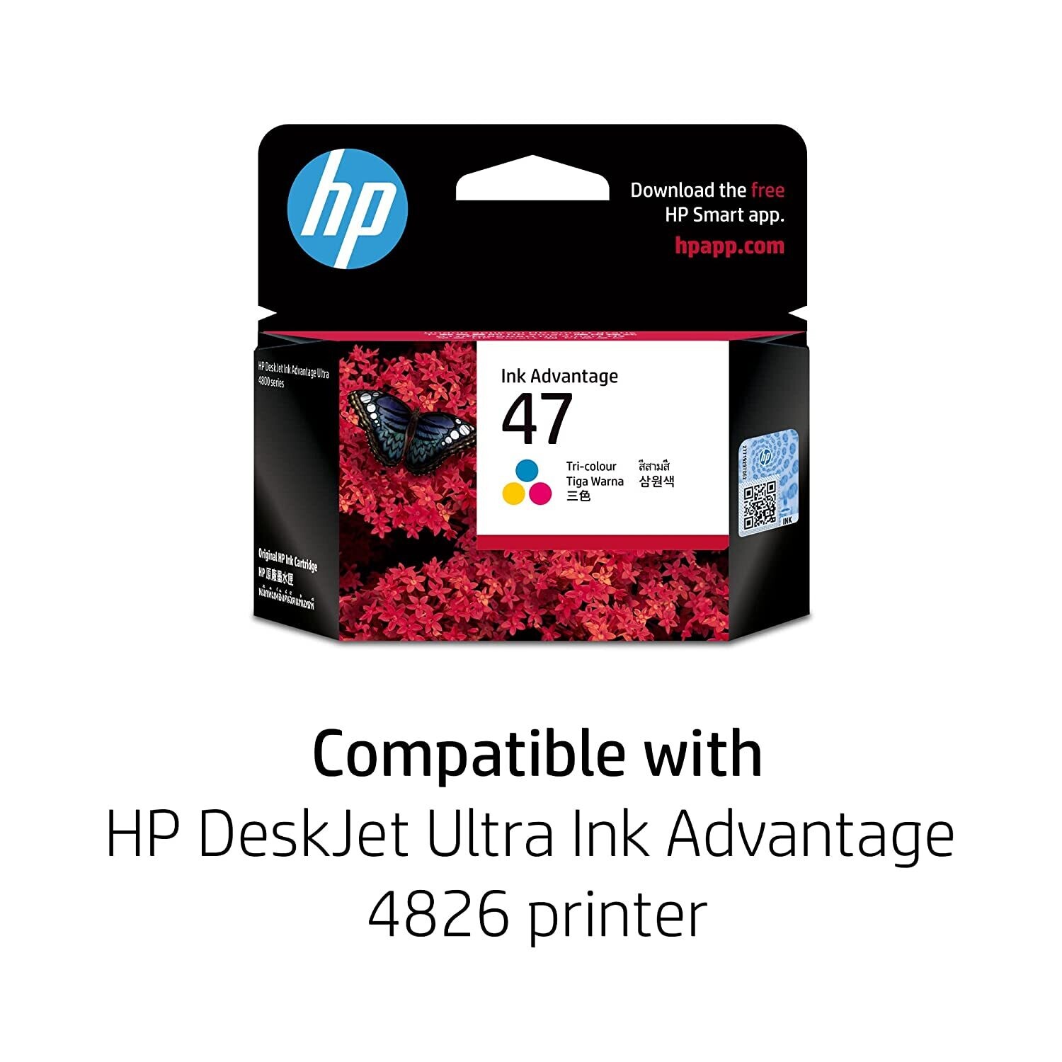 HP 47 Tri-Color Ink Cartridge HP 47 Tri-Color Ink Cartridge