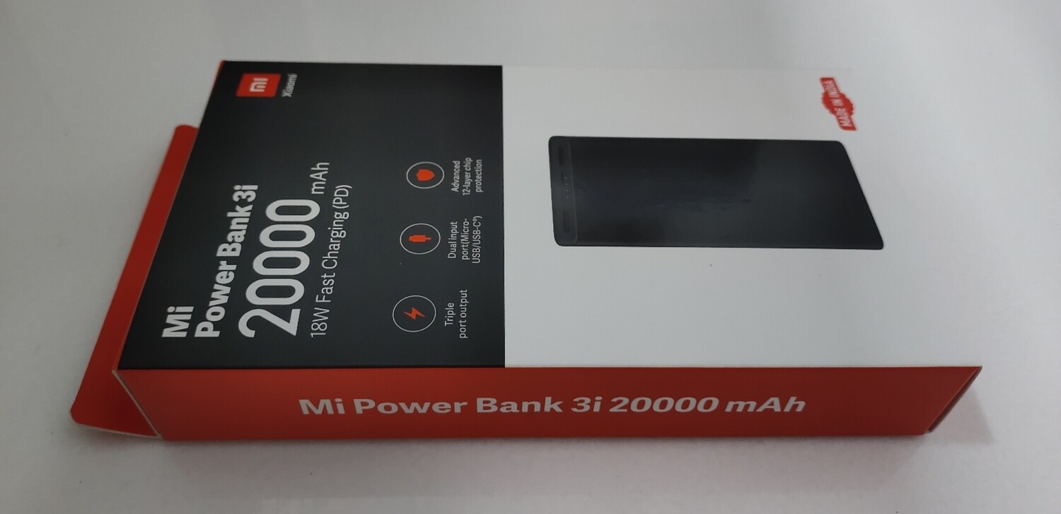Mi 20,000mAh Power Bank (3i
