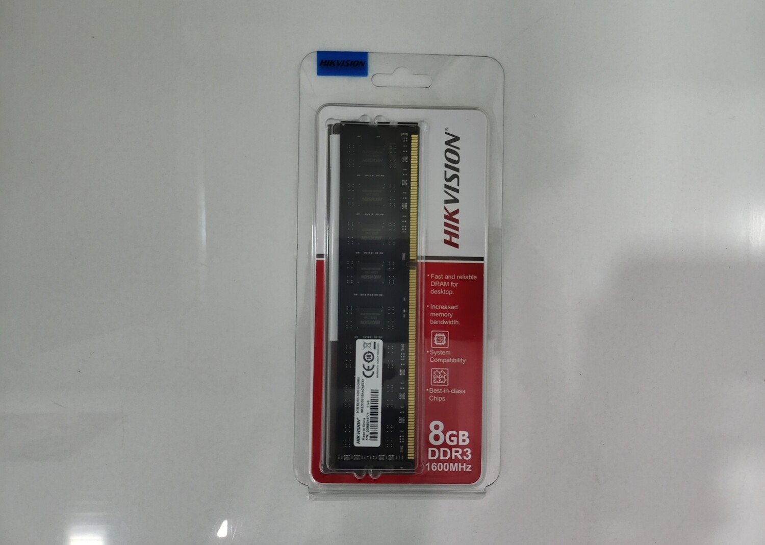 Hikvision U1 8GB DDR3-1600 MHZ 1.5V Desktop Memory Hikvision U1 8GB DDR3-1600 MHZ 1.5V Desktop Memory