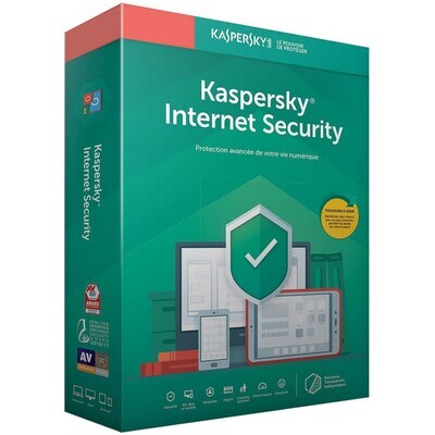 2 User, 1 Year, Kaspersky Internet Security, Single key