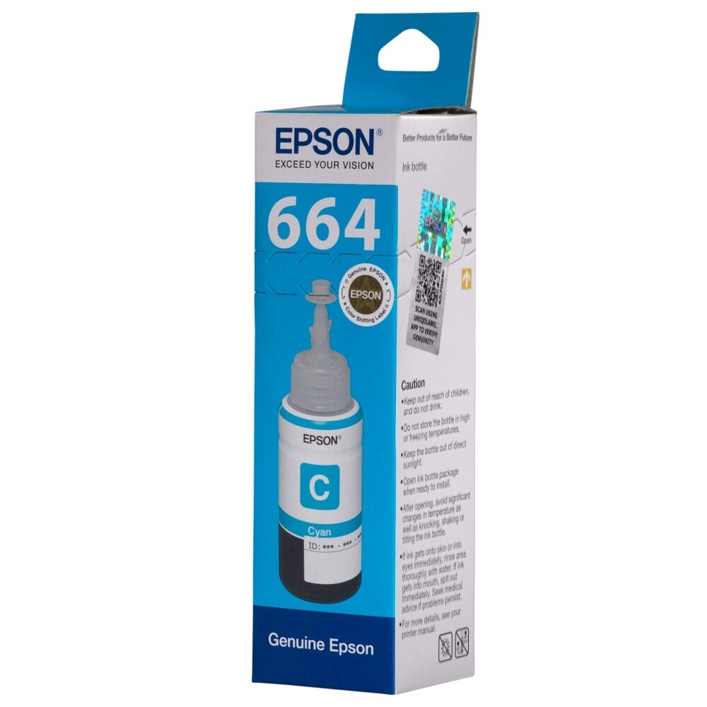 Epson 664 Cyan ink Bottle