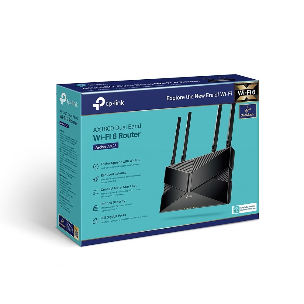 Tp-link Archer AX23 AX1800 Dual-Band Wi-Fi 6 Router Tp-link Archer AX23 AX1800 Dual-Band Wi-Fi 6 Router