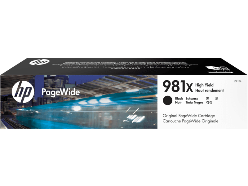 HP 981X High Yield Black PageWide Cartridge