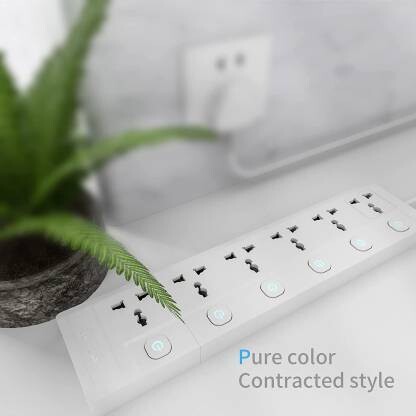 Cablet 6 Sockets, 6 Switch 4.5 mtr Extension Board Cablet 6 Sockets, 6 Switch 4.5 mtr Extension Board