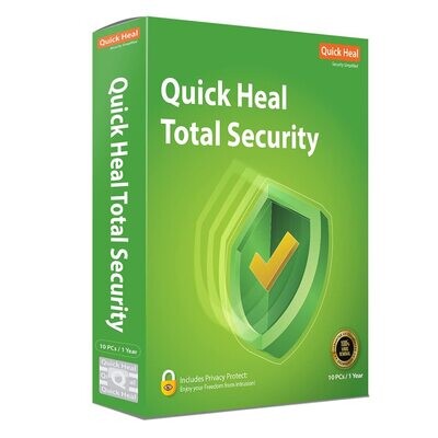 10 User, 1 Year, Quick Heal Total Security