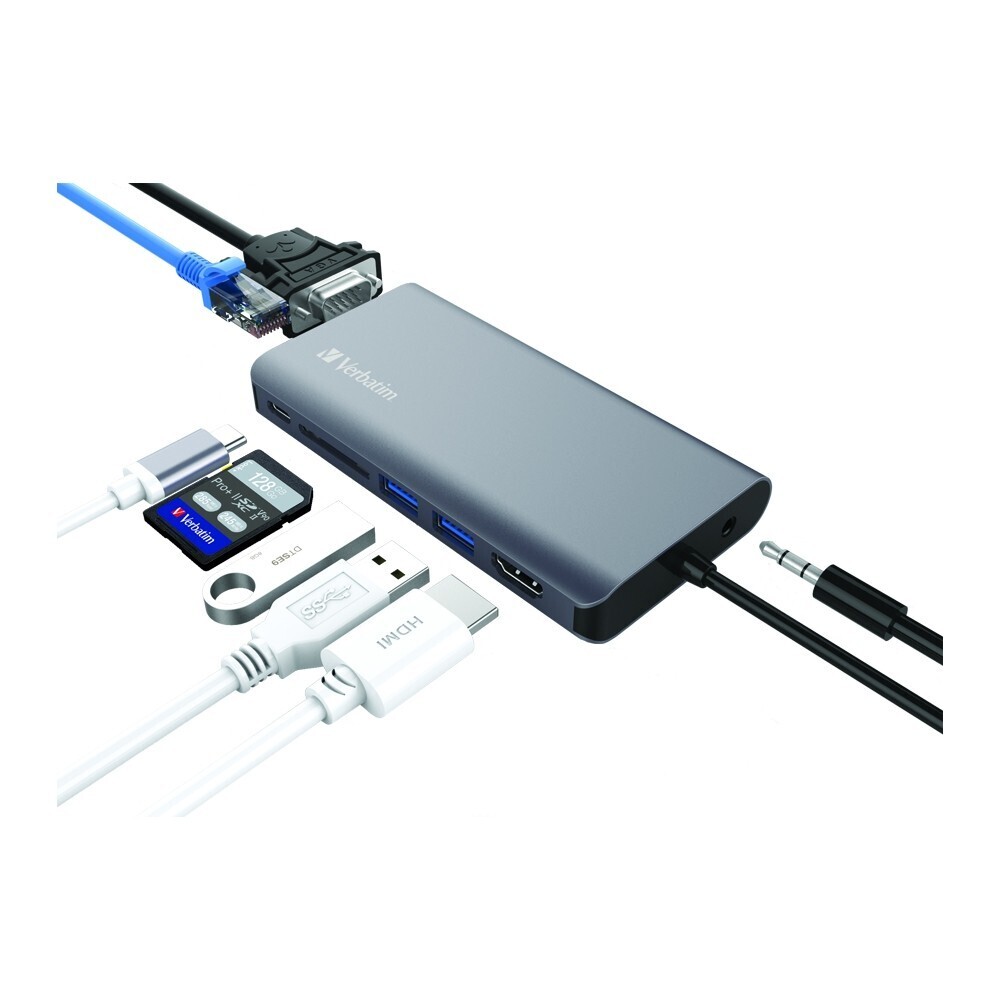 Verbatim 8in1 Type-C Hub