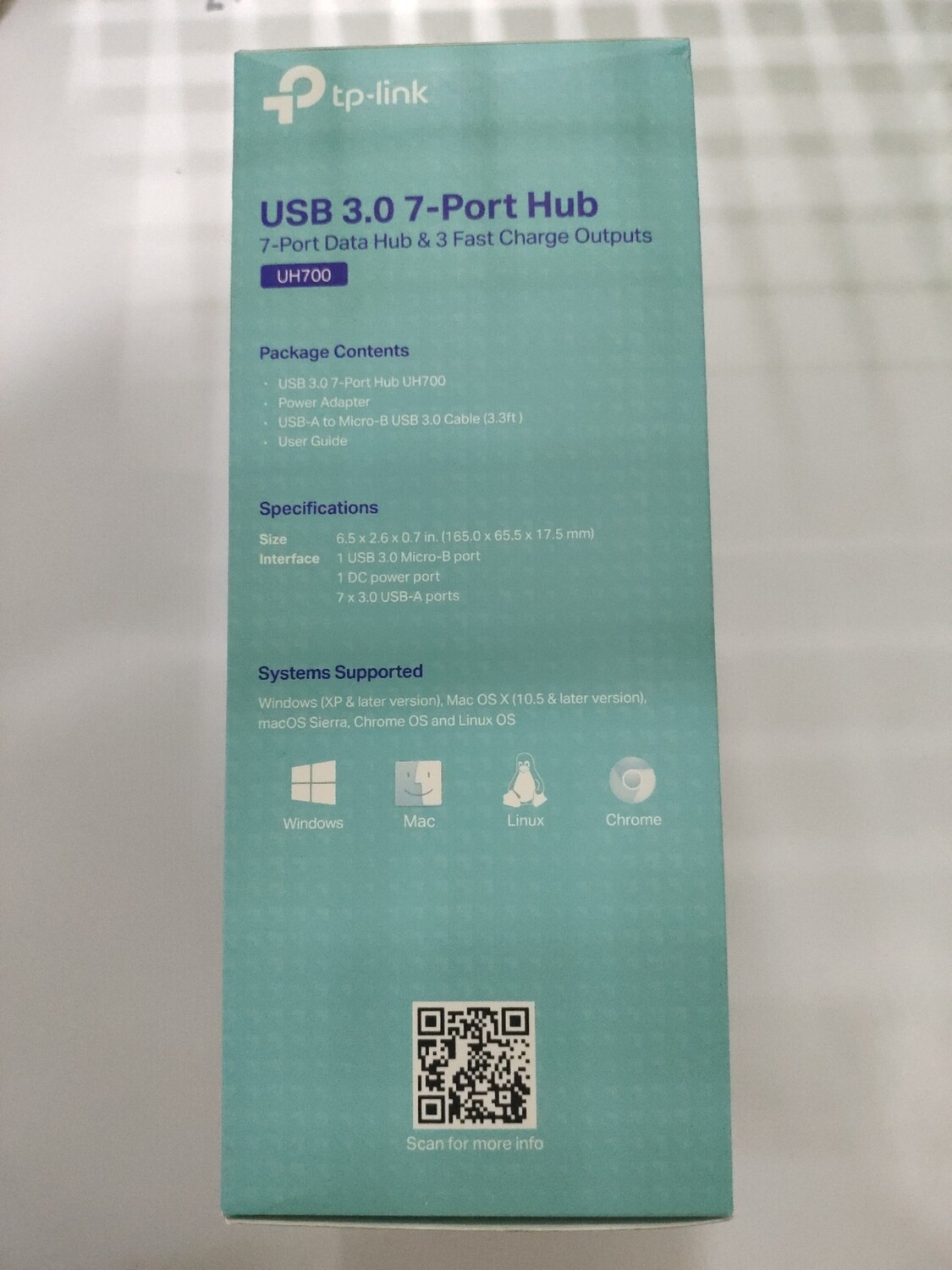 TP-Link UH700 7-Port 3.0 USB External Hub TP-Link UH700 7-Port 3.0 USB External Hub