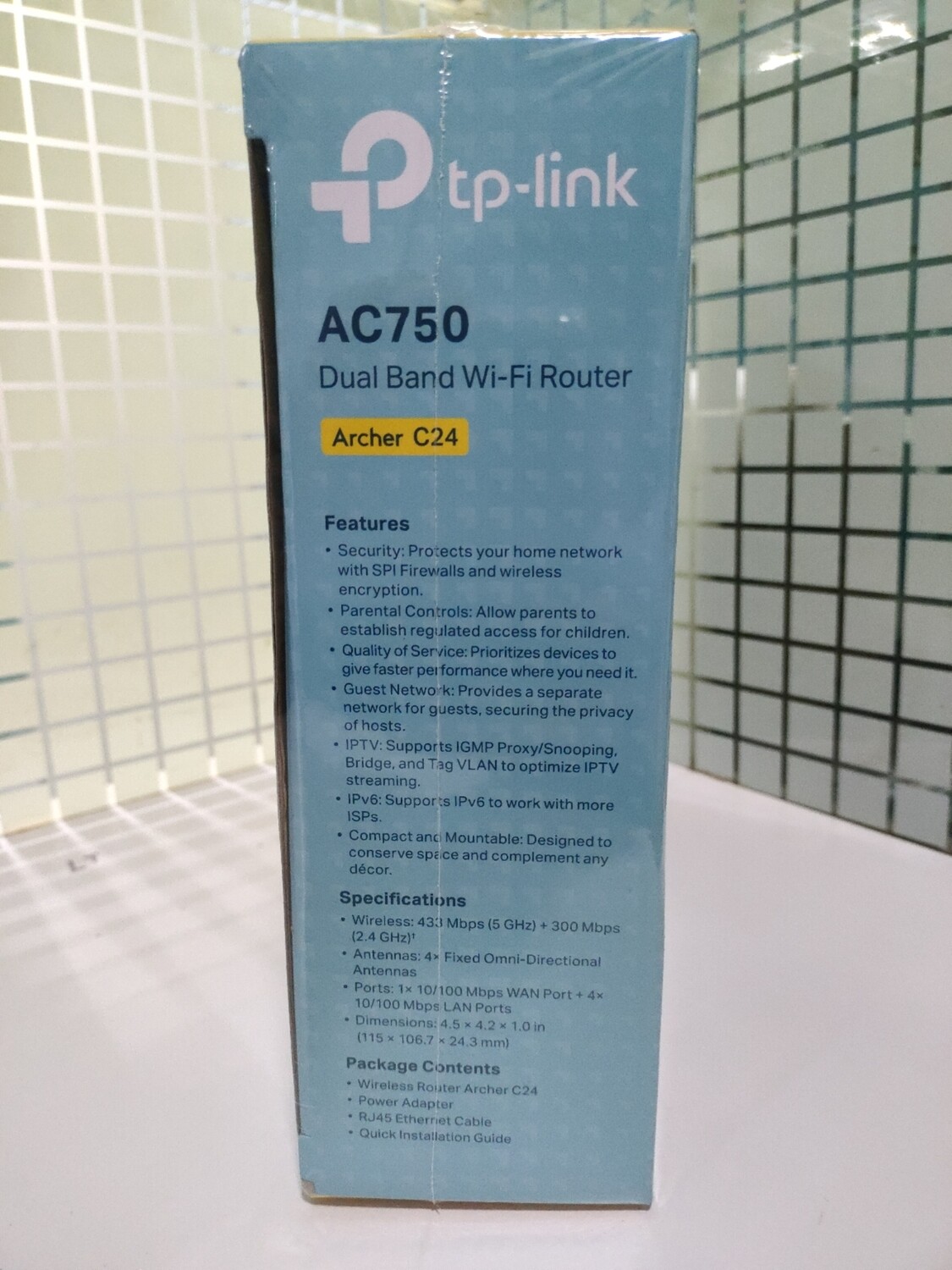 Tp-link Archer C24 AC750 Dual Wi-Fi Router - Rs.1180