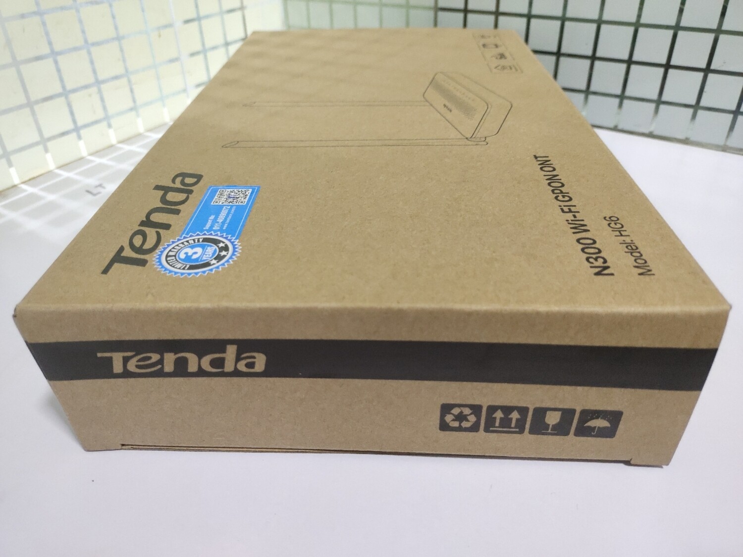 Tenda HG6 N300 Wi-Fi Gpon ONT Fiber Router