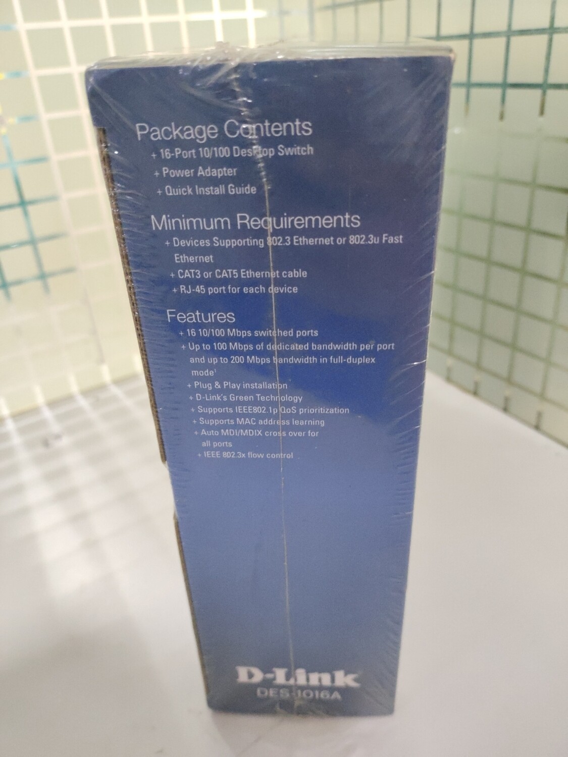 D-Link DES-1016A 16-Port Network Switch