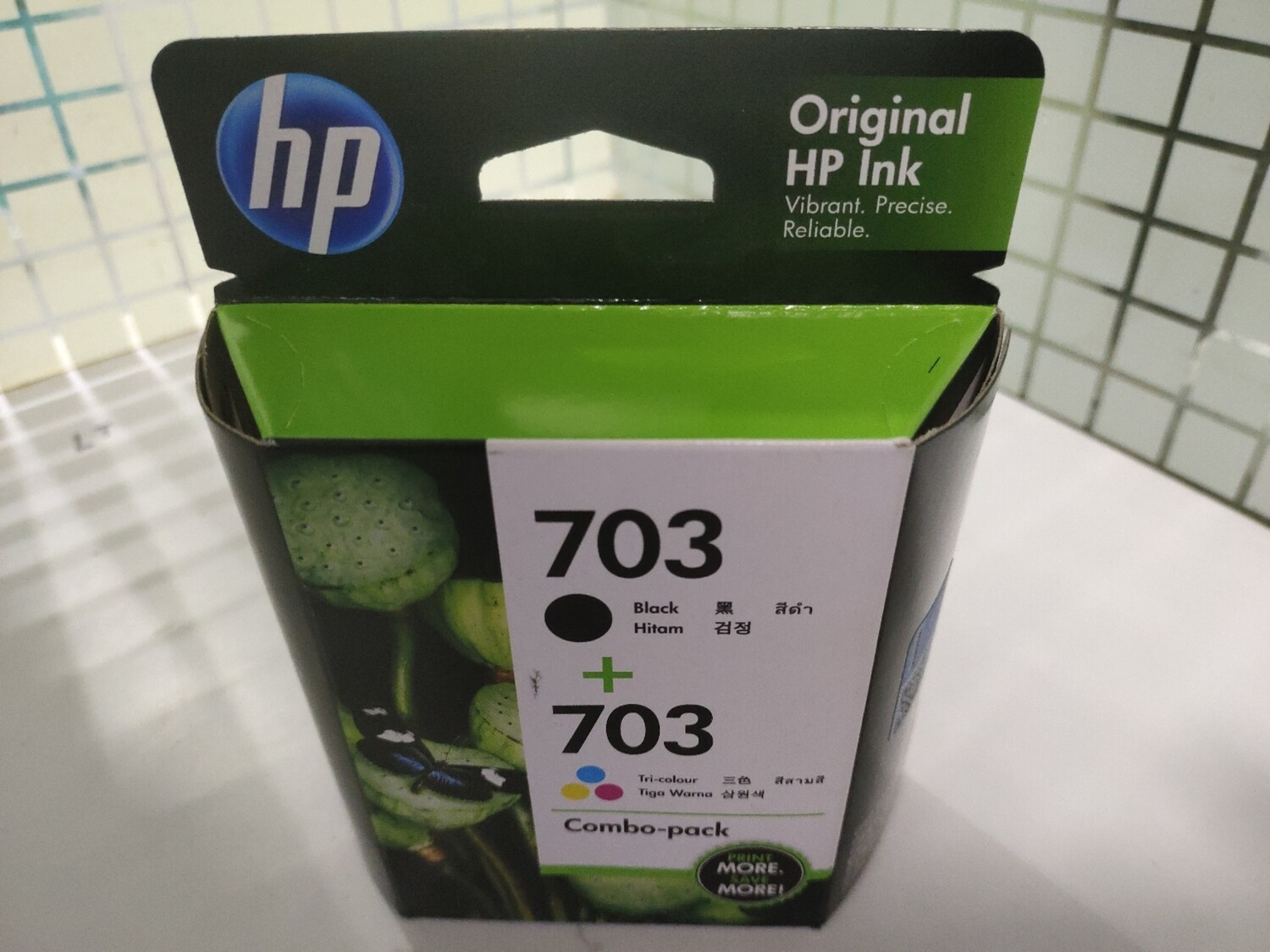 HP 703 Black & Tri Color Combo Pack HP 703 Black & Tri Color Combo Pack