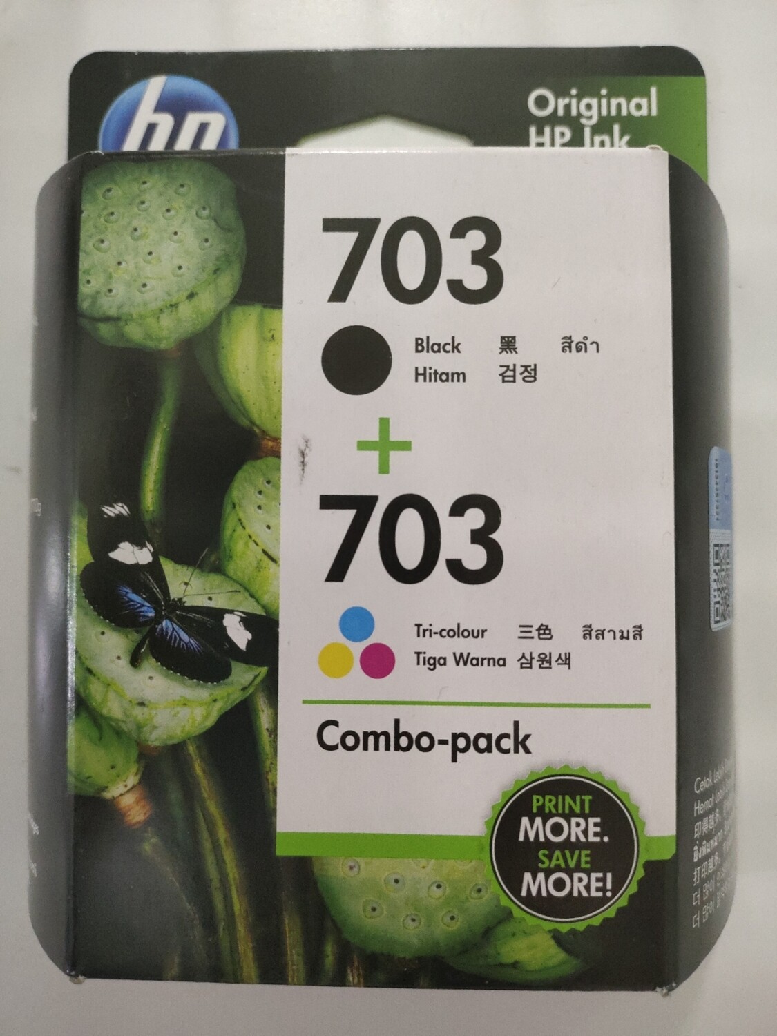 HP 703 Black & Tri Color Combo Pack
