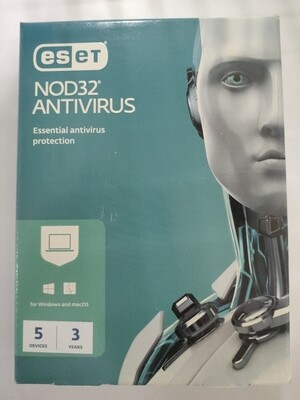 5 User, 3 Year, Eset Antivirus, NOD32 5 User, 3 Year, Eset Antivirus, NOD32