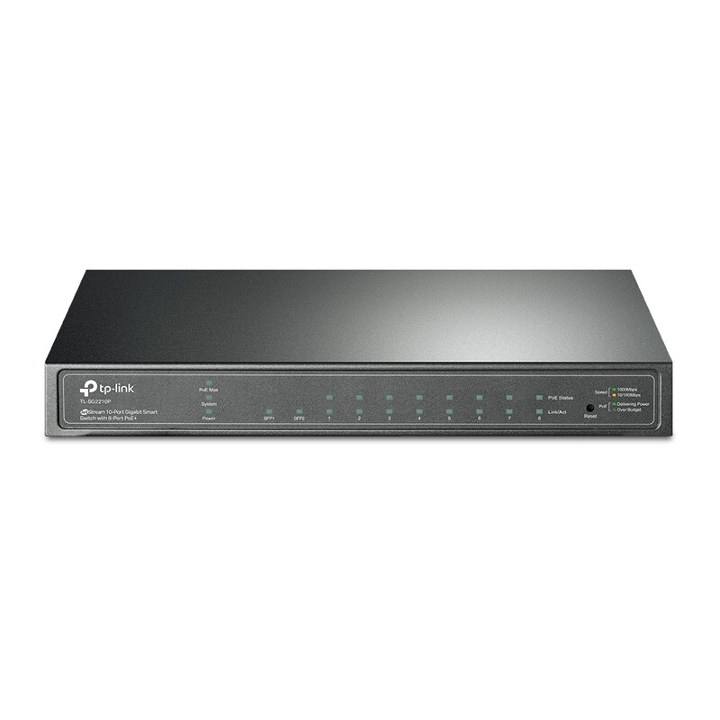 Tp link SG2210P JetStream 8-Port Gigabit Smart Switch