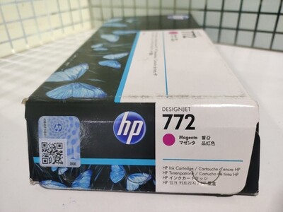 HP 772 Magenta DesignJet Ink Cartridge, 300ml HP 772 Magenta DesignJet Ink Cartridge, 300ml