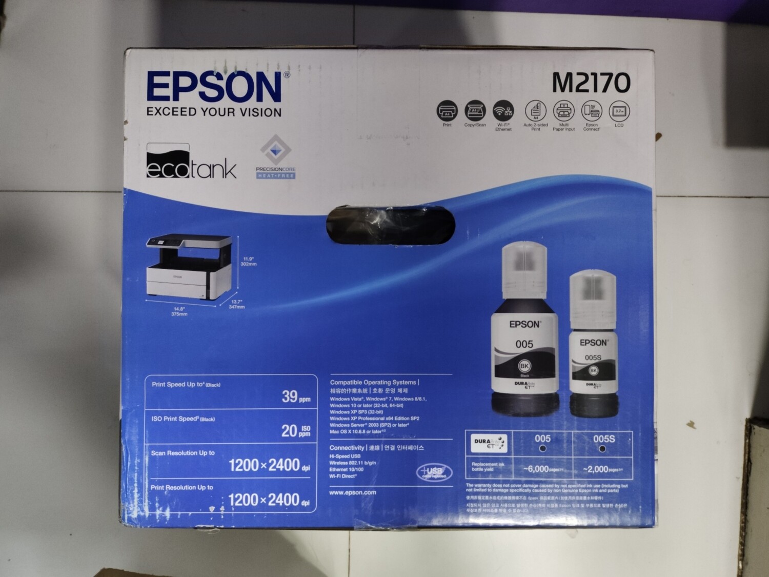 Epson M2170 Monochrome Ink Tank Printer