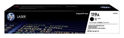 HP 119A Black Laser Toner Cartridge HP 119A Black Laser Toner Cartridge
