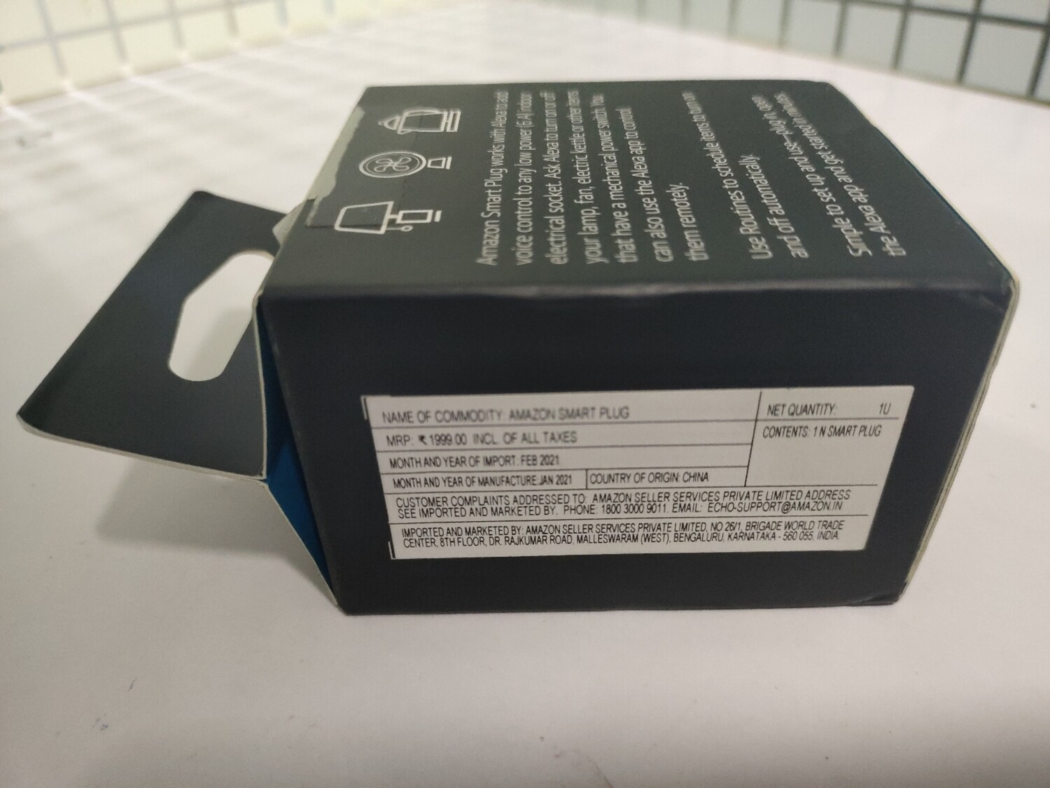 Amazon Smart Plug (works with Alexa) - 6A, Easy Set-Up